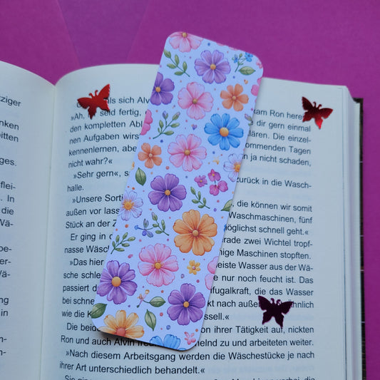 Standard-Lesezeichen „Blütenmeer“ 🌸📚