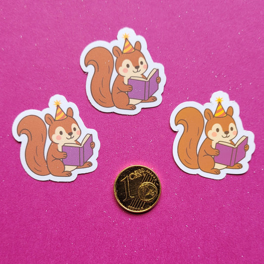 Sticker „Geburtstagshörnchen"
