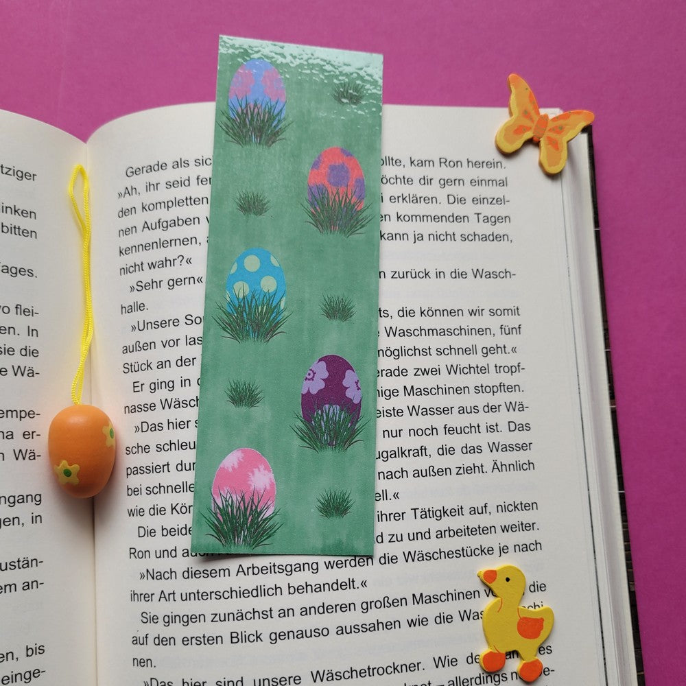 Standard-Lesezeichen „Ostereier“ 🥚📚