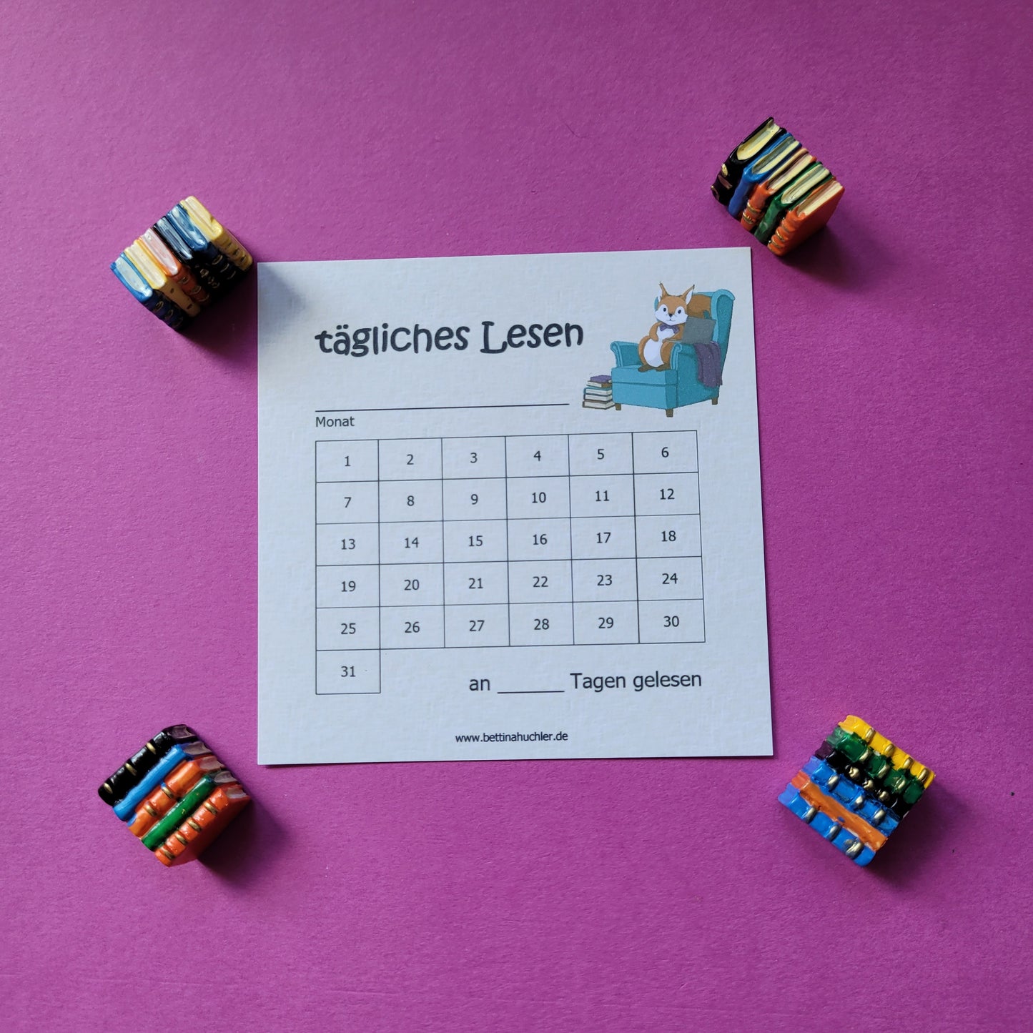 Lesetracker „Lesehörnchen" 🐿