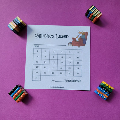 Lesetracker „Lesehörnchen" 🐿
