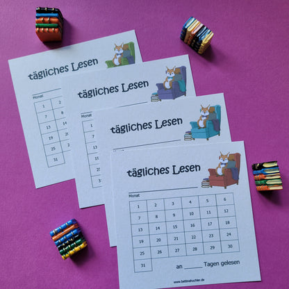 Lesetracker „Lesehörnchen" 🐿