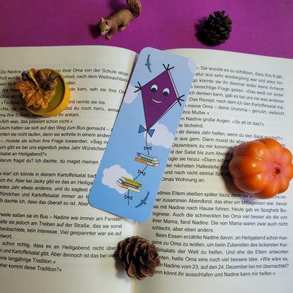 Standard-Lesezeichen "Bücherdrachen"