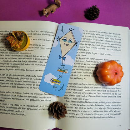 Standard-Lesezeichen "Bücherdrachen"