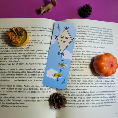 Standard-Lesezeichen "Bücherdrachen"