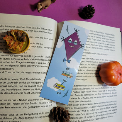 Standard-Lesezeichen "Bücherdrachen"