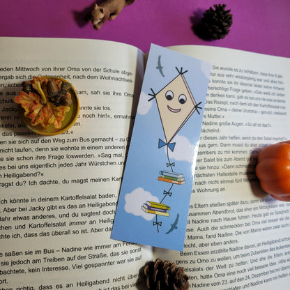 Standard-Lesezeichen "Bücherdrachen"