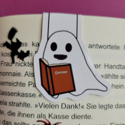 Magnet-Lesezeichen "Buchgeist Spooky"