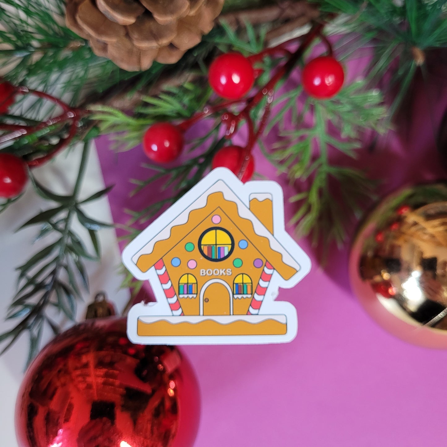 Sticker „Buchhandlung Lebkuchenhaus"