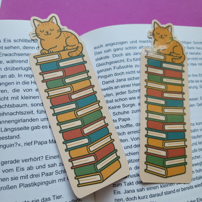 Form-Lesezeichen „Diablo“ - Ein wahrer Herzenskater begleitet deine Lesestunden 🐈📚🤎✨