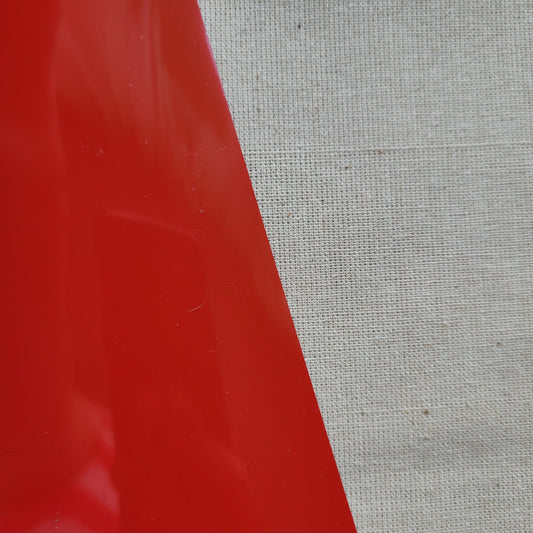 Buchbeutel Lesepause natur rot