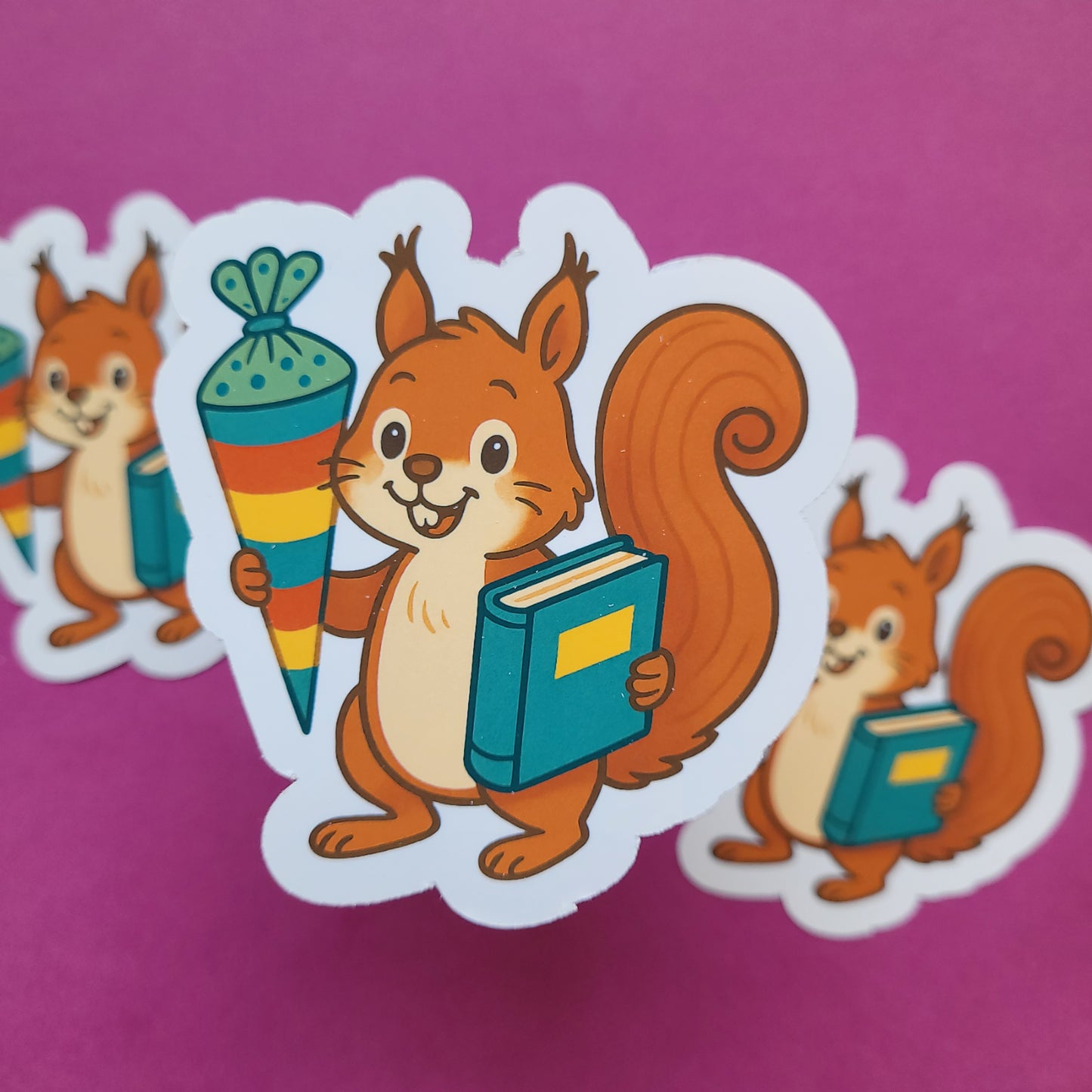 Sticker „Schulhörnchen"