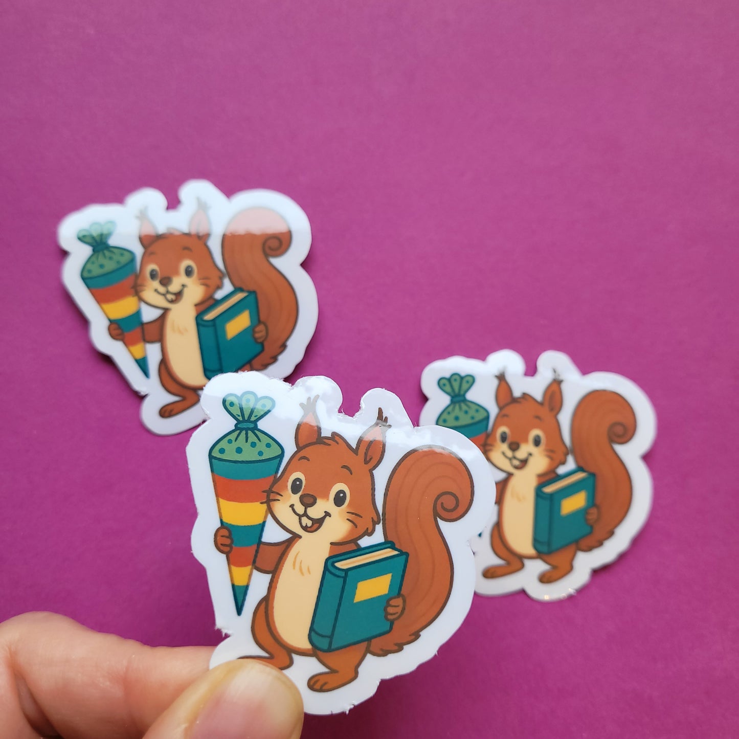 Sticker „Schulhörnchen"