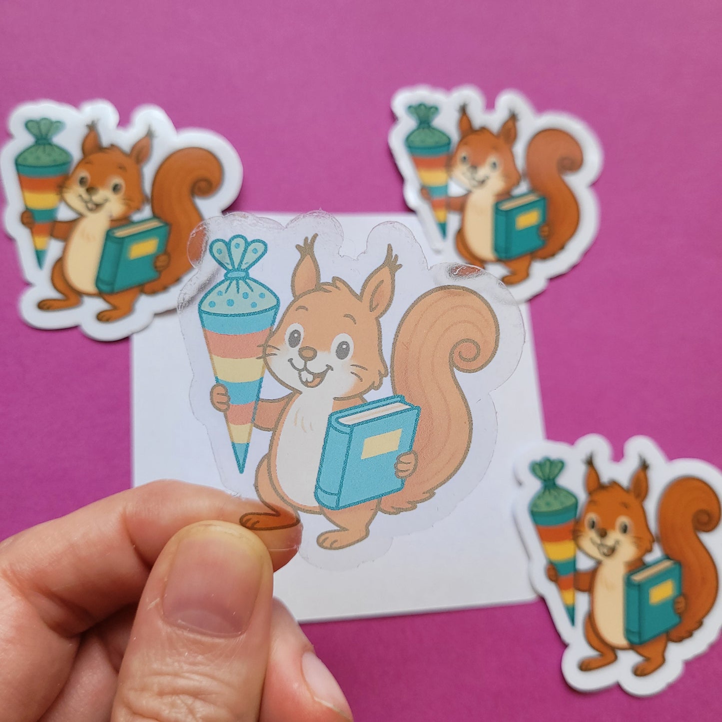 Sticker „Schulhörnchen"