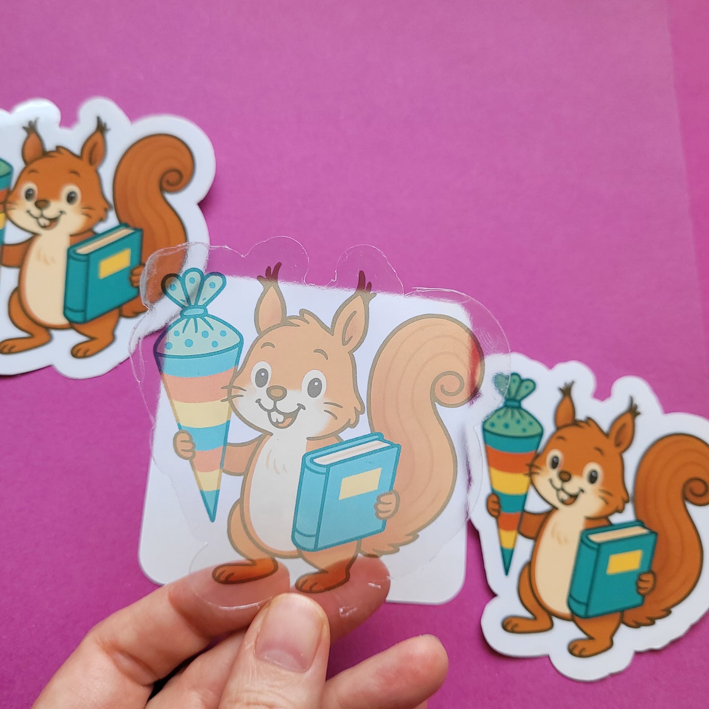 Sticker „Schulhörnchen"