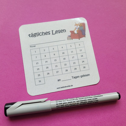 Lesetracker „Lesehörnchen" 🐿