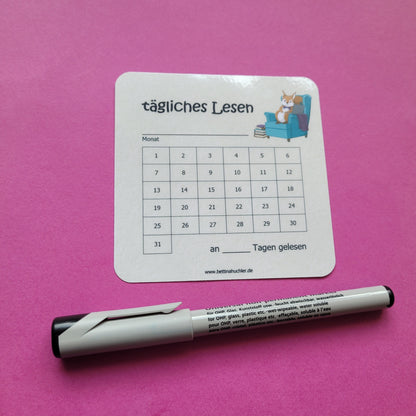 Lesetracker „Lesehörnchen" 🐿