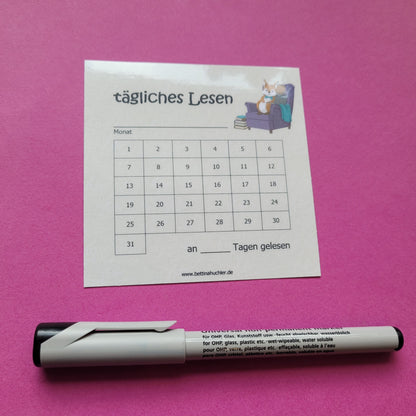 Lesetracker „Lesehörnchen" 🐿