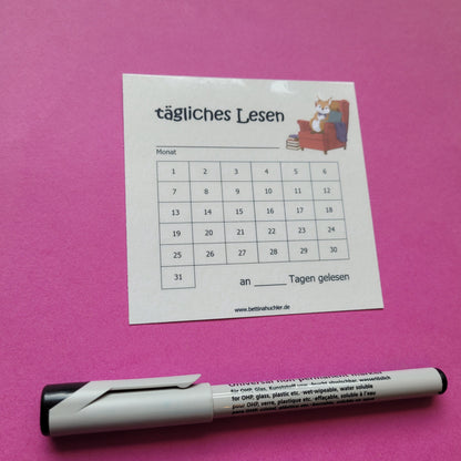 Lesetracker „Lesehörnchen" 🐿