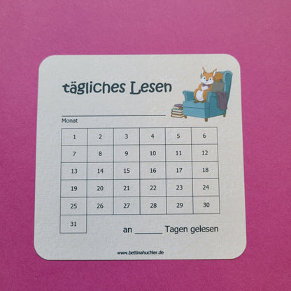 Lesetracker „Lesehörnchen" 🐿