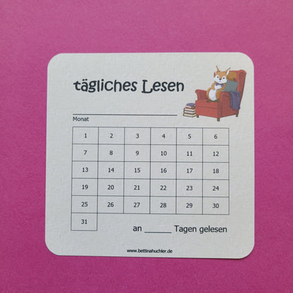 Lesetracker „Lesehörnchen" 🐿