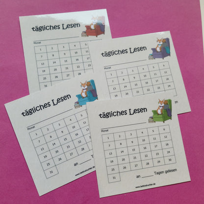 Lesetracker „Lesehörnchen" 🐿
