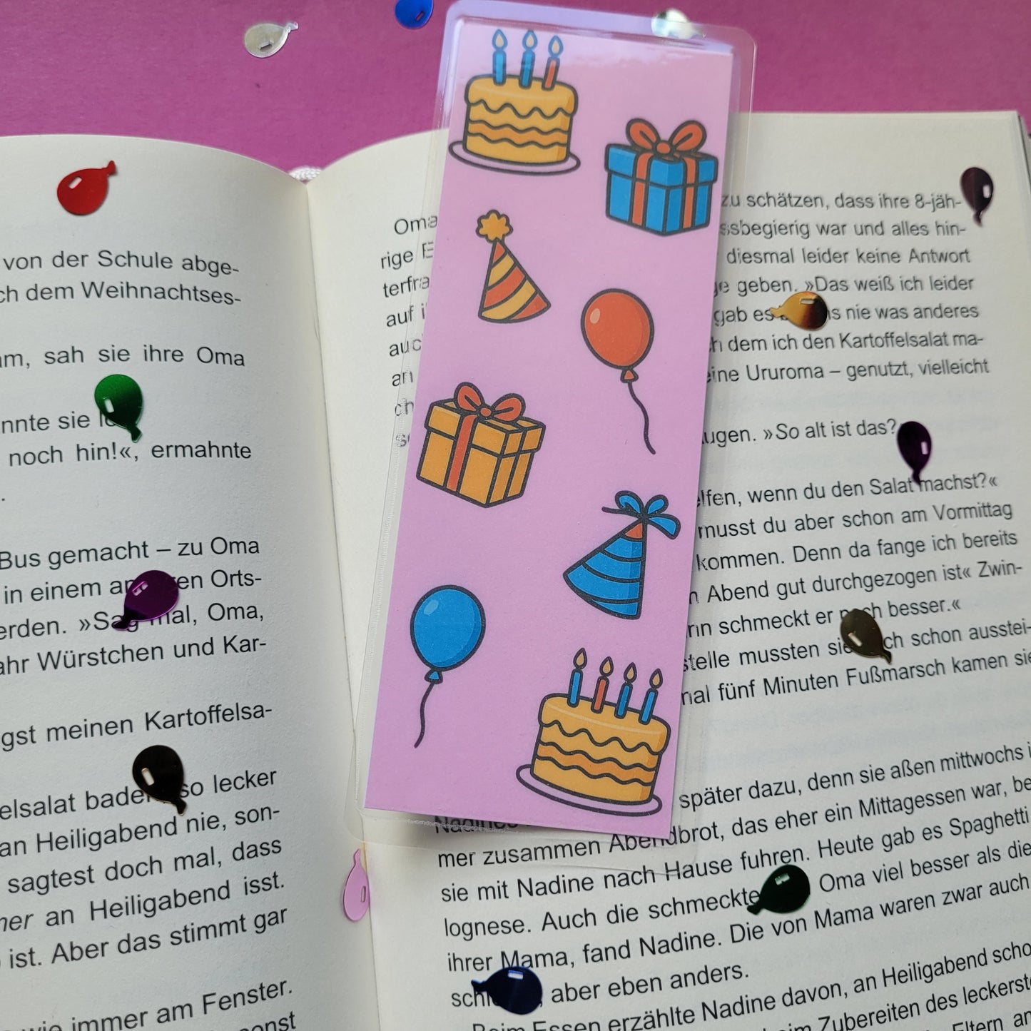 Standard-Lesezeichen "Geburtstag"