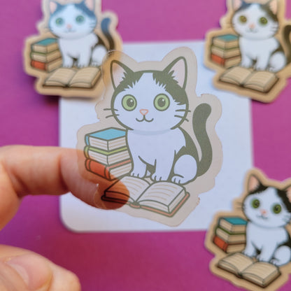 Sticker Mia klein transparent