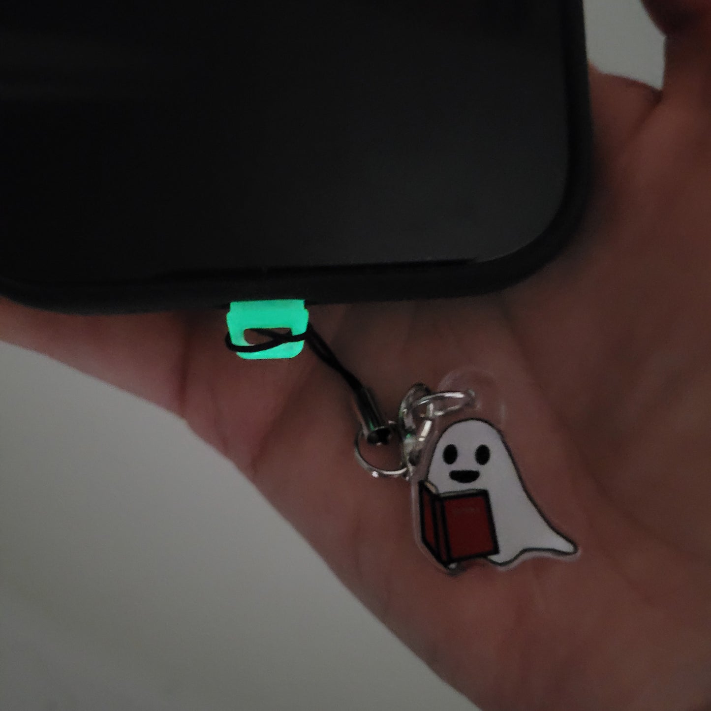 USB-C-Charm „Buchgeist Spooky“ 👻