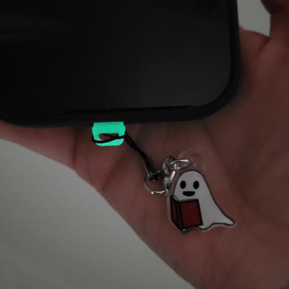 USB-C-Charm „Buchgeist Spooky“ 👻