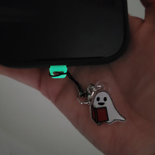 USB-C-Charm „Buchgeist Spooky“ 👻