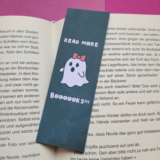 Standard-Lesezeichen „Read more BOOOOOKS!!!“