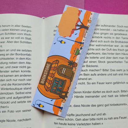 Standard-Lesezeichen „Buchhandlung Kürbis“