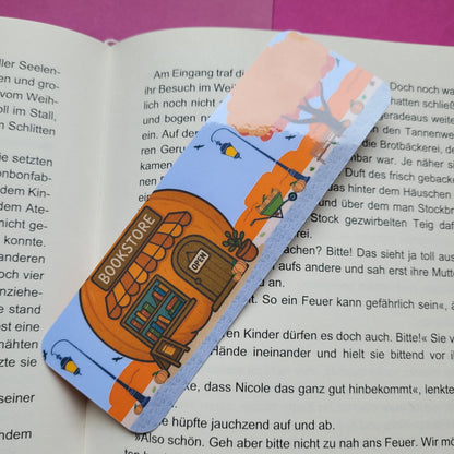 Standard-Lesezeichen „Buchhandlung Kürbis“