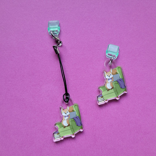 USB-C-Charm „Lesehörnchen“ 🐿