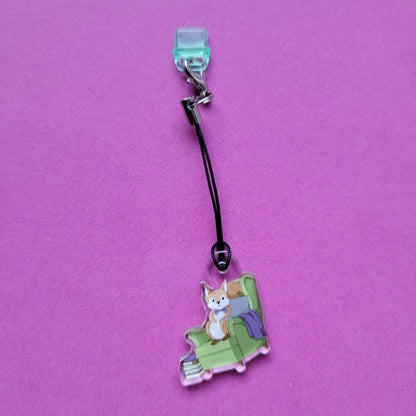 USB-C-Charm „Lesehörnchen“ 🐿