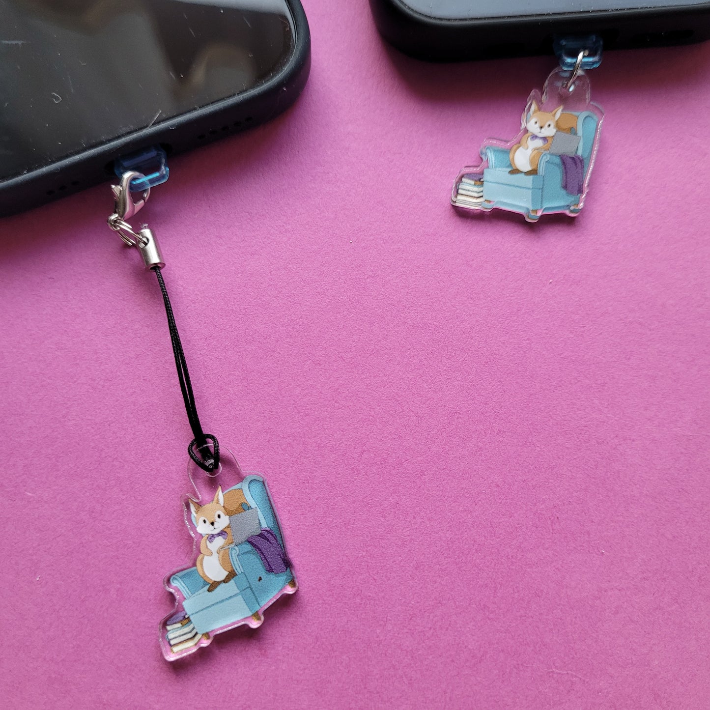 USB-C-Charm „Lesehörnchen“ 🐿