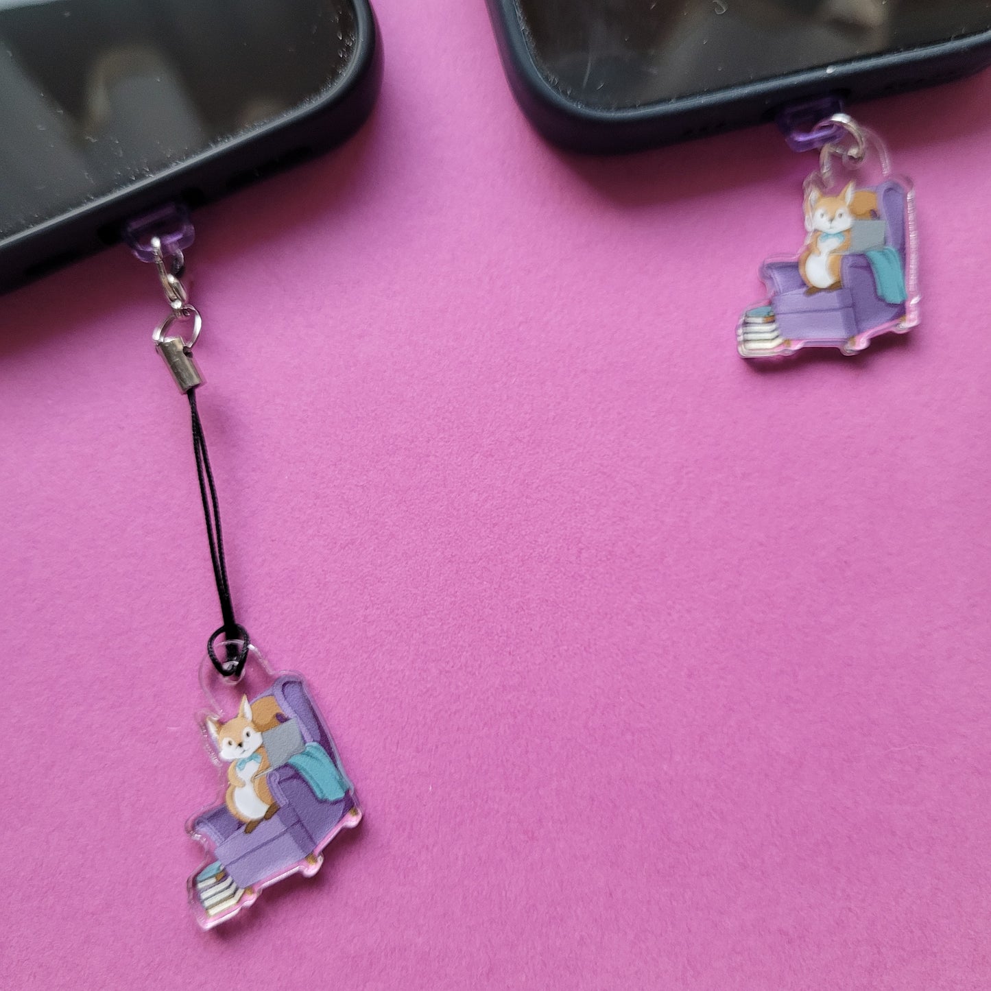 USB-C-Charm „Lesehörnchen“ 🐿