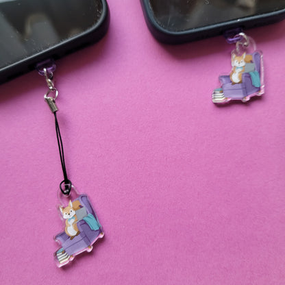 USB-C-Charm „Lesehörnchen“ 🐿