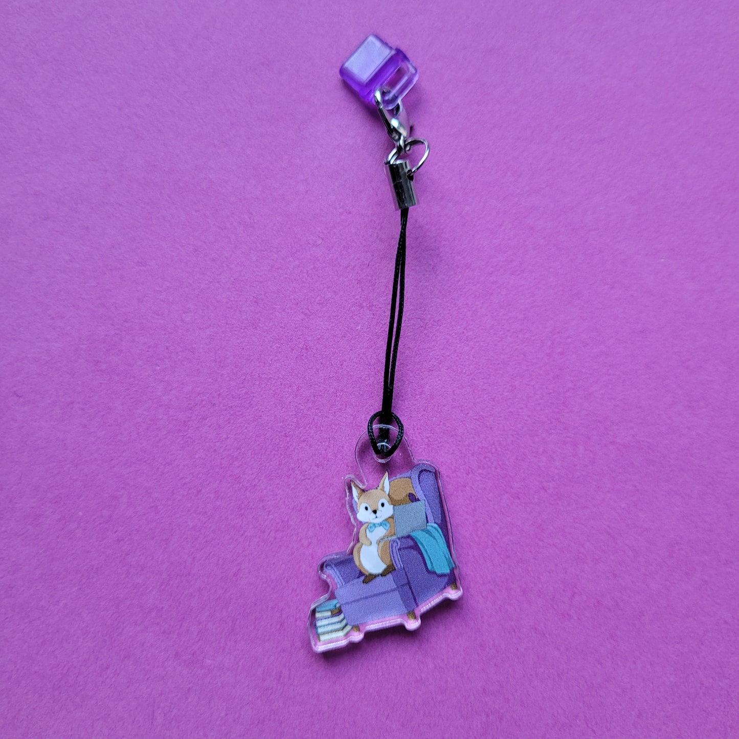 USB-C-Charm „Lesehörnchen“ 🐿