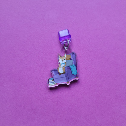 USB-C-Charm „Lesehörnchen“ 🐿
