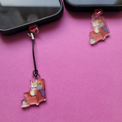 USB-C-Charm „Lesehörnchen“ 🐿
