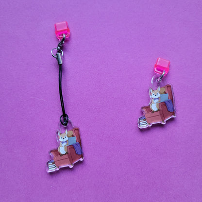 USB-C-Charm „Lesehörnchen“ 🐿