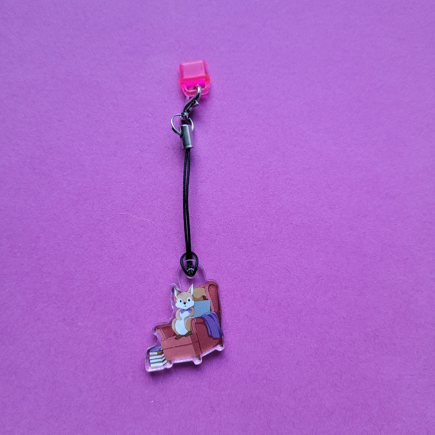 USB-C-Charm „Lesehörnchen“ 🐿