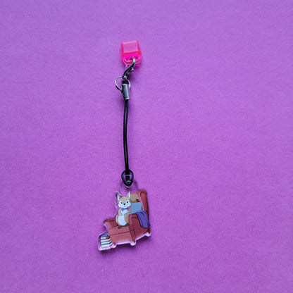 USB-C-Charm „Lesehörnchen“ 🐿