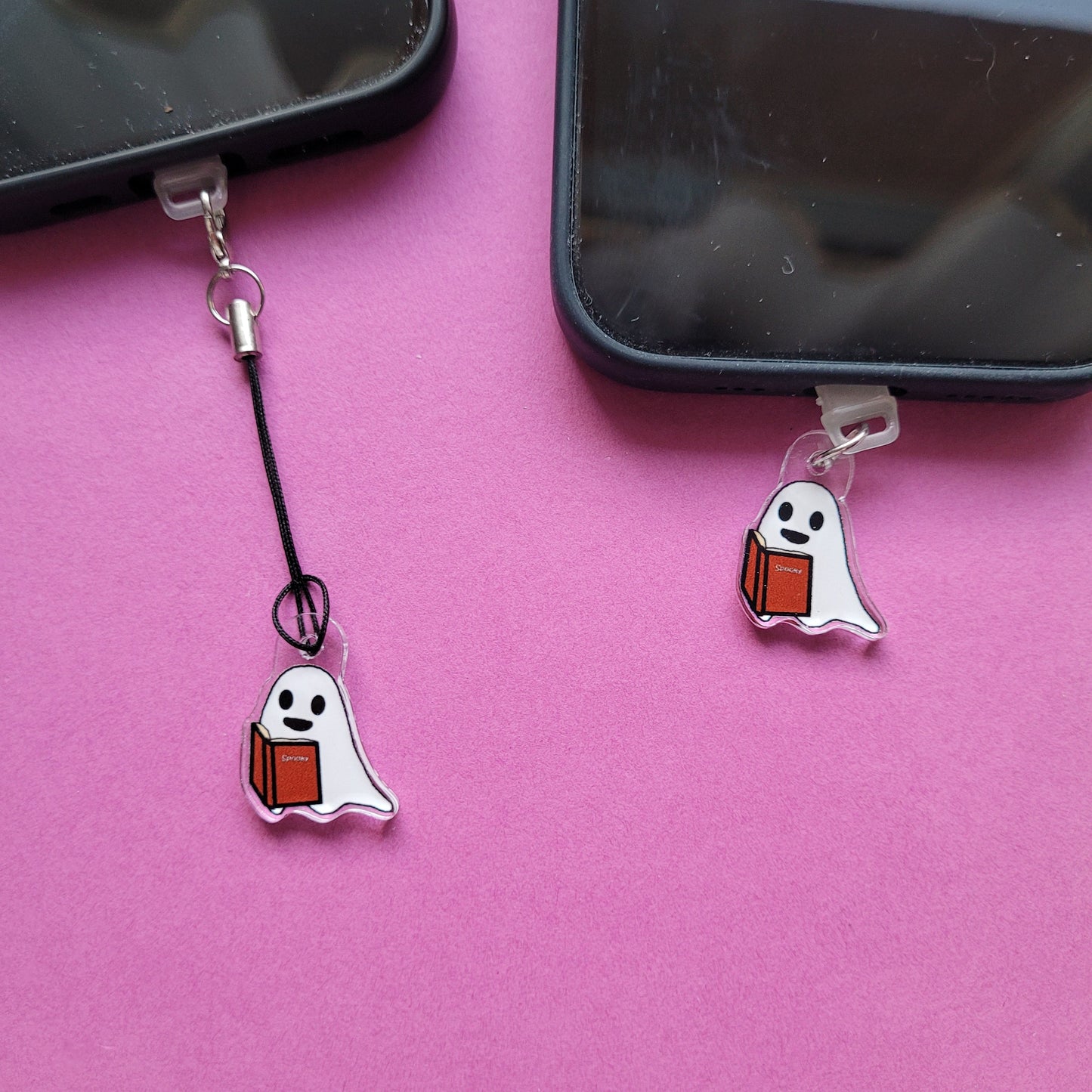 USB-C-Charm „Buchgeist Spooky“ 👻