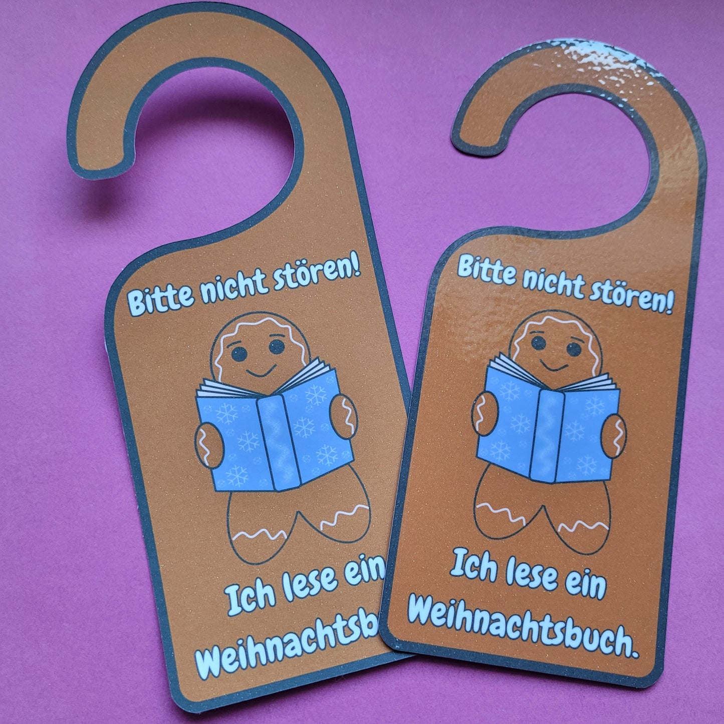 Türschild „Karl, der Lebkuchenmann“ 🎄