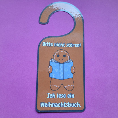 Türschild „Karl, der Lebkuchenmann“ 🎄
