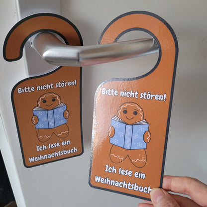 Türschild „Karl, der Lebkuchenmann“ 🎄