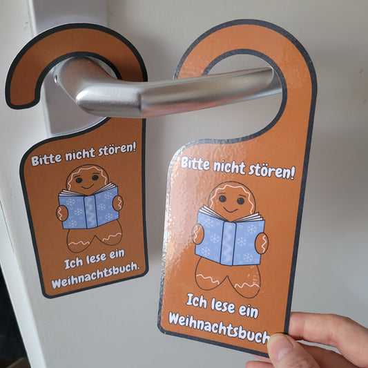 Türschild „Karl, der Lebkuchenmann“ 🎄